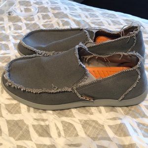 Men’s crocs slip on loafers